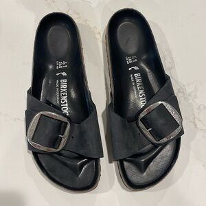 Birkenstock one strap big buckle sandal. Size 41 (womens 10)